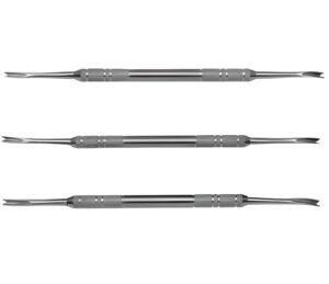 set elevadores veterinarios curvado dientes deciduos