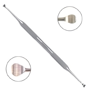 Elevador perióstico veterinario doble punta