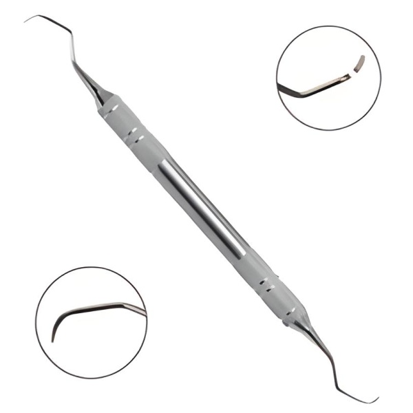 Cureta veterinaria subgingival