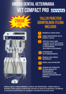 UNIDAD DENTAL VETERINARIA VET COMPACT PRO
