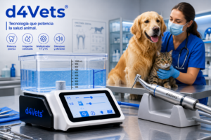 Micromotor Dental Veterinario con Depósito de Agua 1 L y Cabezal Multiplicador